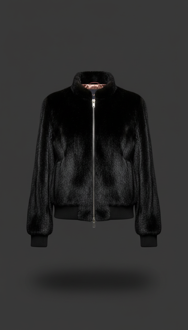 Oversized Mink Stole Wrap